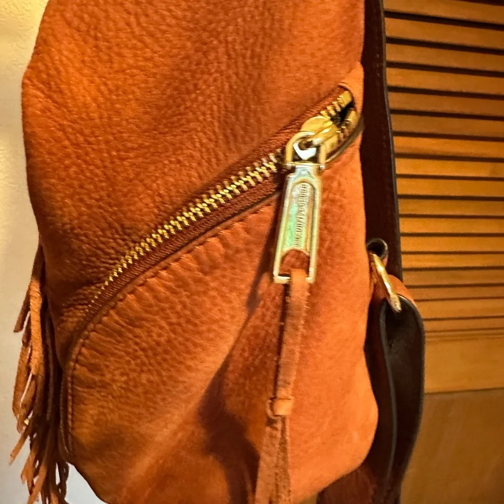 Rebecca Minkoff Convertible Julian Backpack with Fringe - Picture 7 of 11